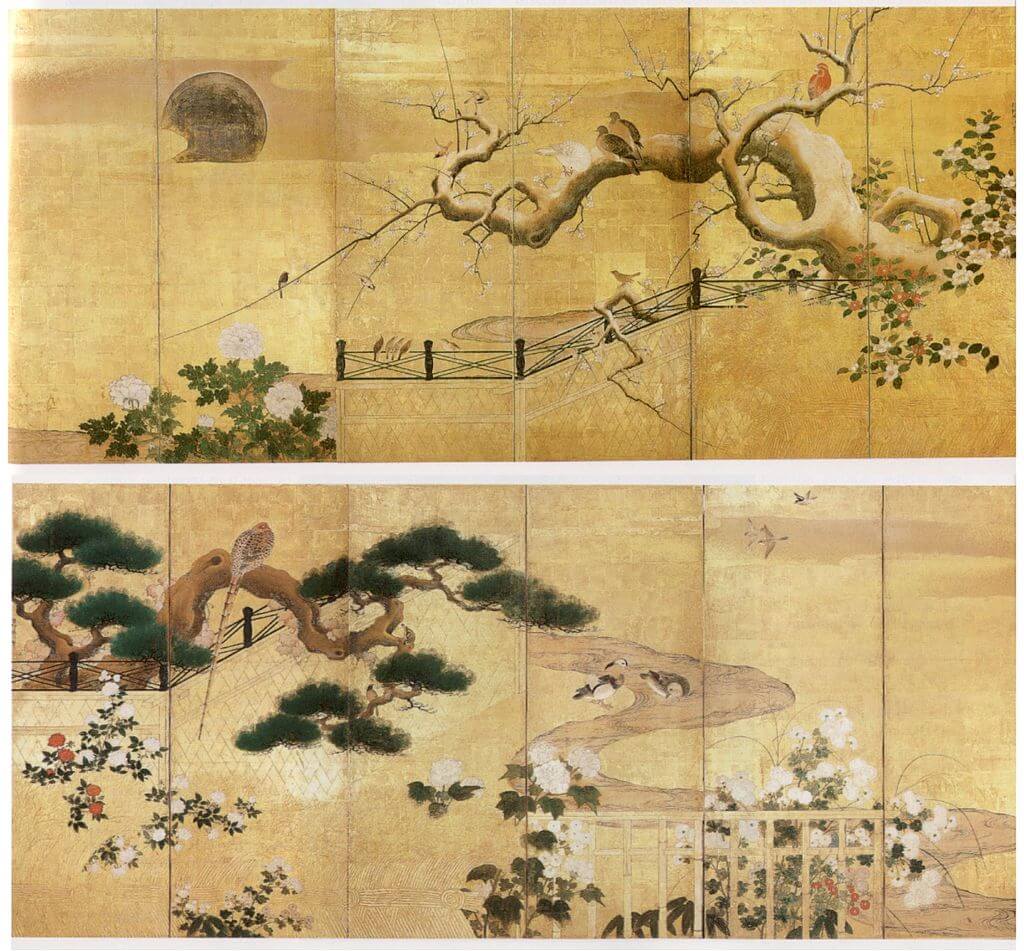 Bird-and-Flower Painting by Kanō Kōi