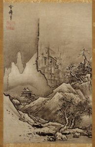 Landscapes of Autumn and Winter by Sesshū Tōyō