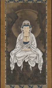 White-robed Kannon,_Bodhisattva of Compassion by Kanō Motonobu