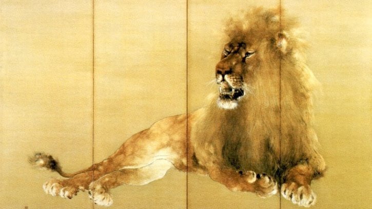 The Great Lion by Takeuchi Seihō