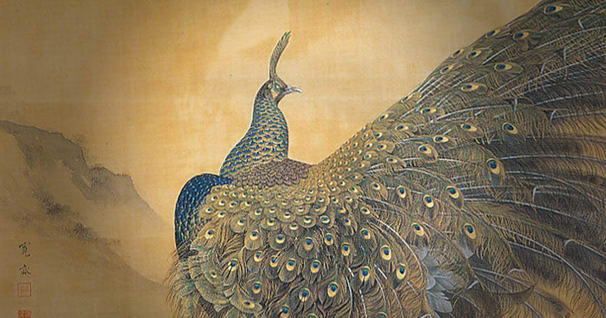 オンラインストア早割 春の祭典 ～peacock in spring～ 現代アート