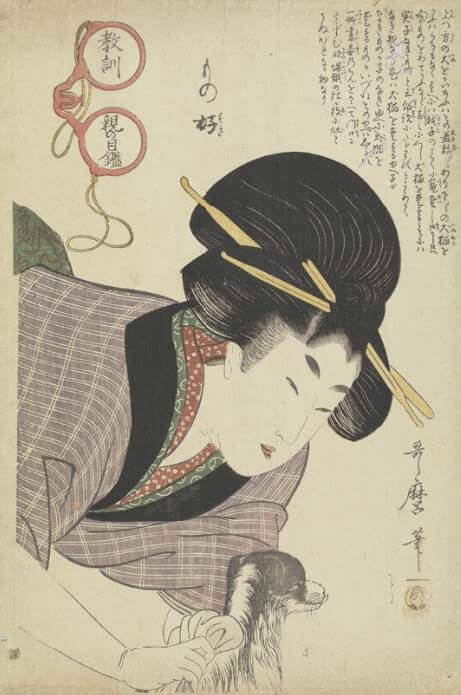 Kyōkun Oya no Mekagami by Kitagawa Utamaro