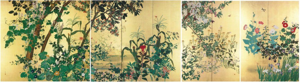 The Pictures of Hundred Flowers and Hundred Insects” by Tanaka Yūbi