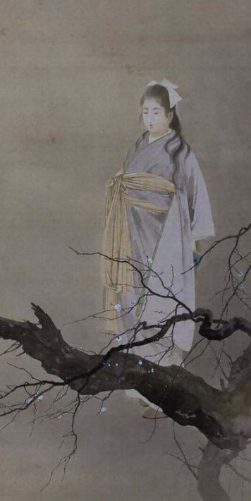 Shunshōen (A Widow of in a Spring Evening) by Kajita Hanko