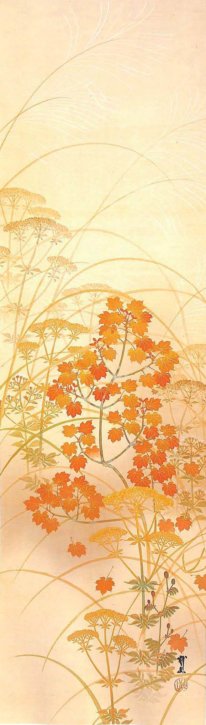 The Seven Grasses by Kimura Buzan