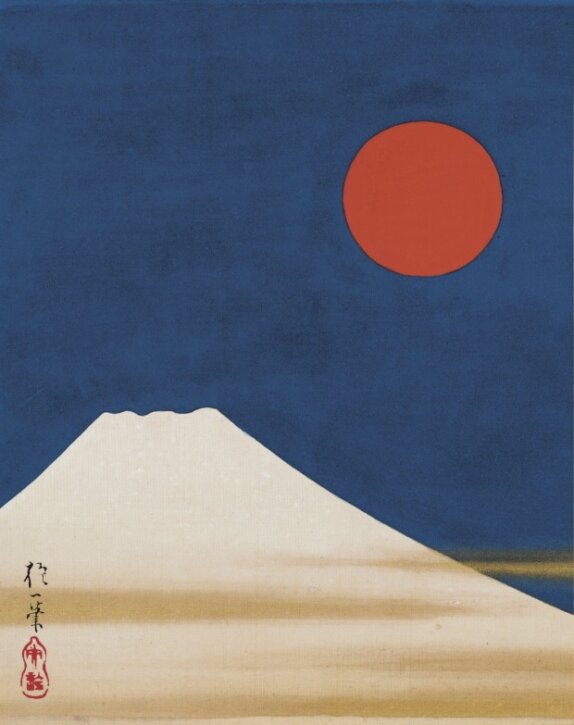 Sakai Hōitsu, Paintings Handbook, Mt. Fuji